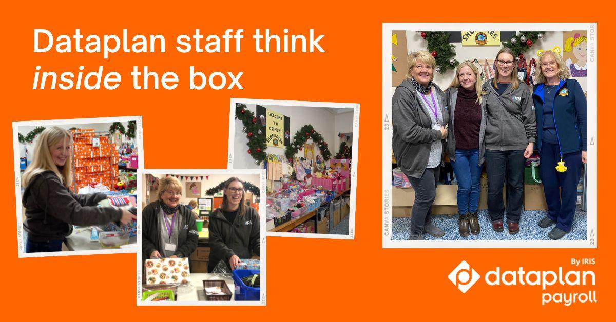 Dataplan Staff support the Grimsby Show Box appeal